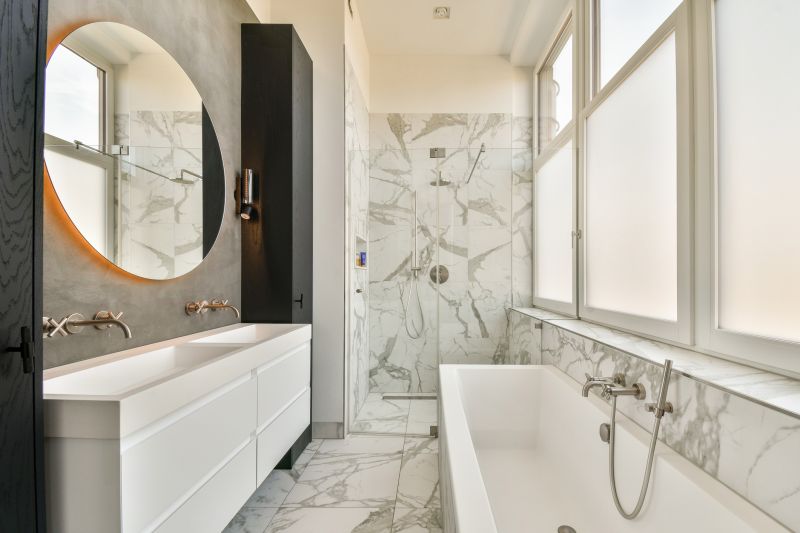 Elegant Vanity and Mirror